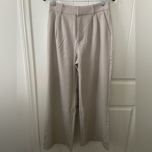 Abercrombie & Fitch Tailored Wide Leg Pants
